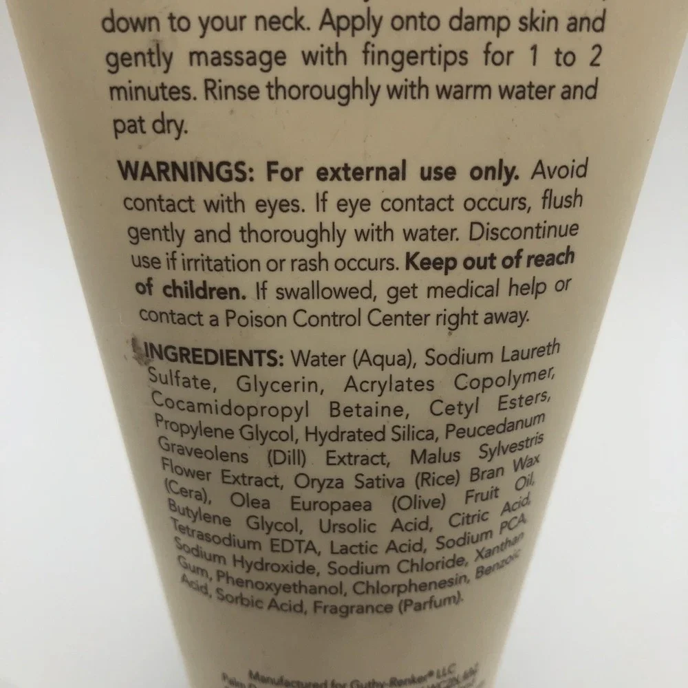 Crepe Ease Body Firm Advanced Refining‎ Facial Scrub full 6 oz. New and Sealed